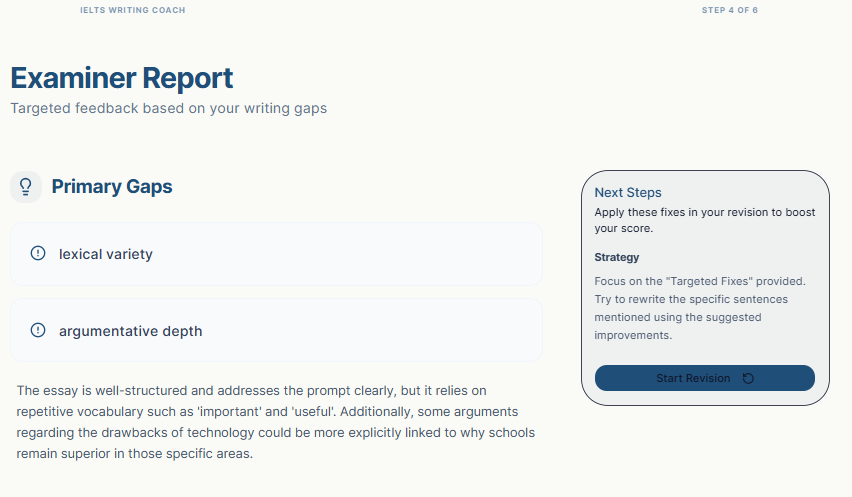 AI writing coach screenshot 3