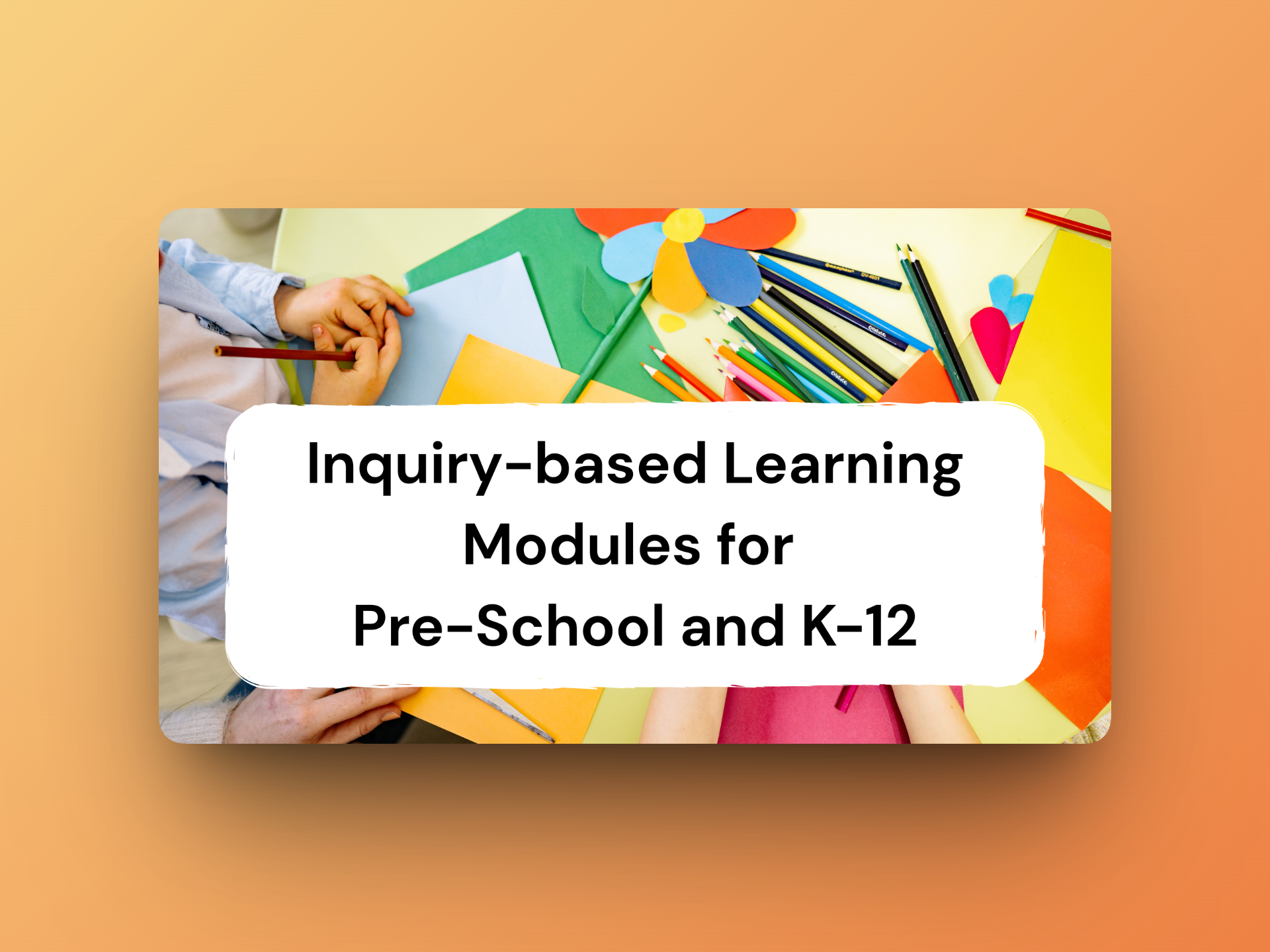 K-12 modules cover